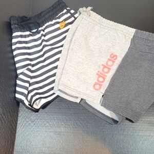 Pair of womans work out shorts Nike/Adidas size XL